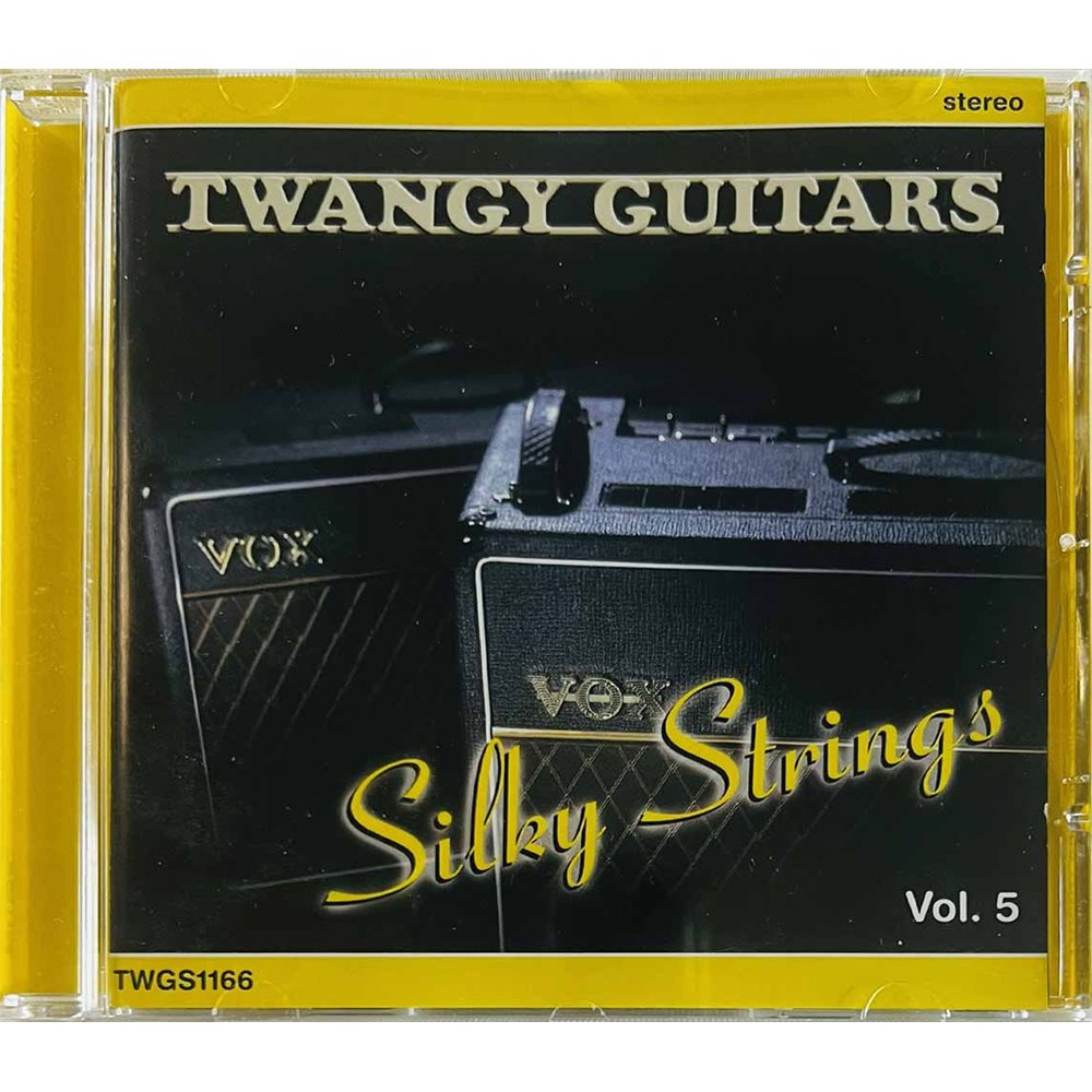 Suave Twisters, Waymen 2002 TWGS1166 Twangy Guitars, Silky Strings Vol. 5 CD Begagnat