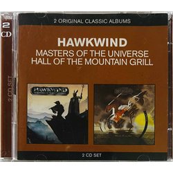 Hawkwind 1977/1974 5099968070724 Masters of the universe / Hall of the mountain grill CD Begagnat