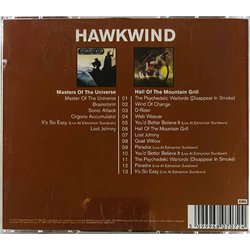 Hawkwind 1977/1974 5099968070724 Masters of the universe / Hall of the mountain grill CD Begagnat