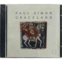 Simon Paul Käytetty CD Graceland  kansi EX- levy VG+ Käytetty CD