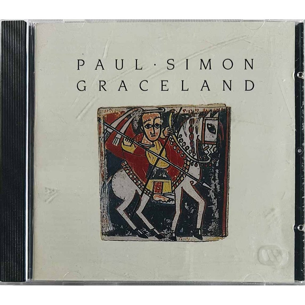 Simon Paul Käytetty CD Graceland  kansi EX- levy VG+ Käytetty CD