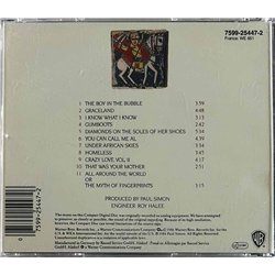 Simon Paul Käytetty CD Graceland  kansi EX- levy VG+ Käytetty CD