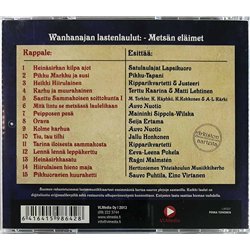 Usko Kemppi, Reino Hellsmaa ym. 2013 VLCD 1864 Wanhanajan lastenlaulut, metsän eläimet CD Begagnat