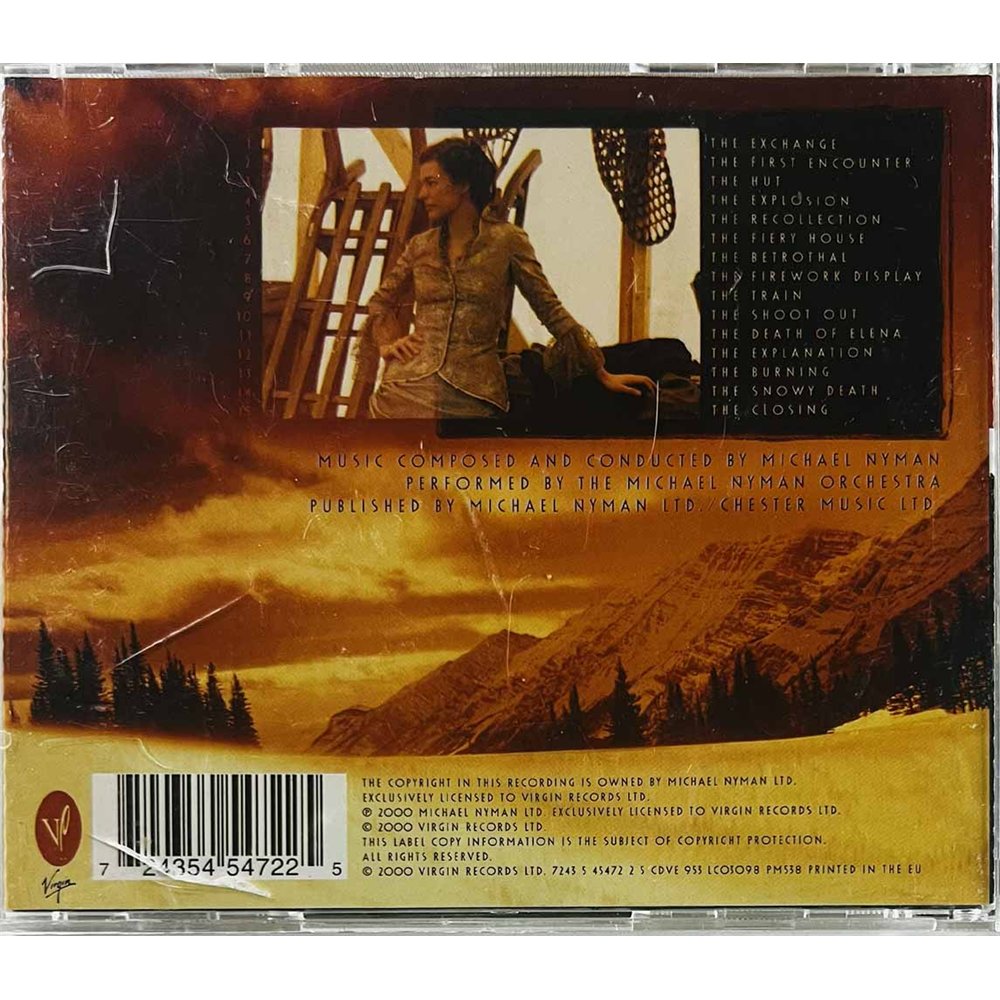Nyman Michael 2000 CDVE953 The Claim CD Begagnat