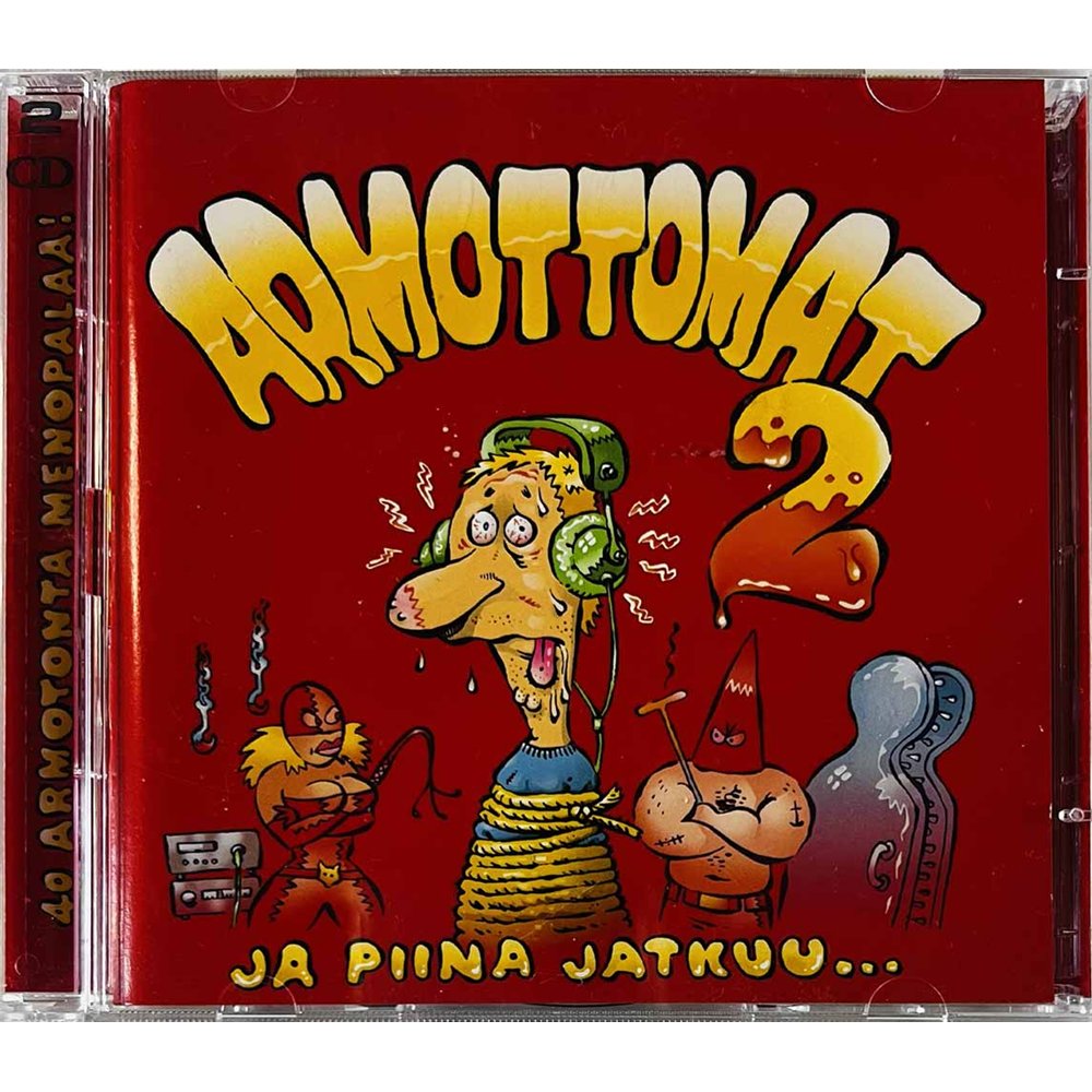 Vintiöt, Ironcross, Kummeli, Klamydia 2002 513673 2 Armottomat 2 ja piina jatkuu... 2CD CD Begagnat