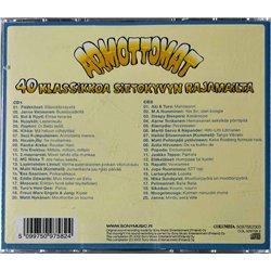 Raptori, Matti Pellonpää, Martti Servo 2002 5097582003 Armottomat - 40 klassikkoa sietokyvyn rajamailta 2CD CD Begagnat