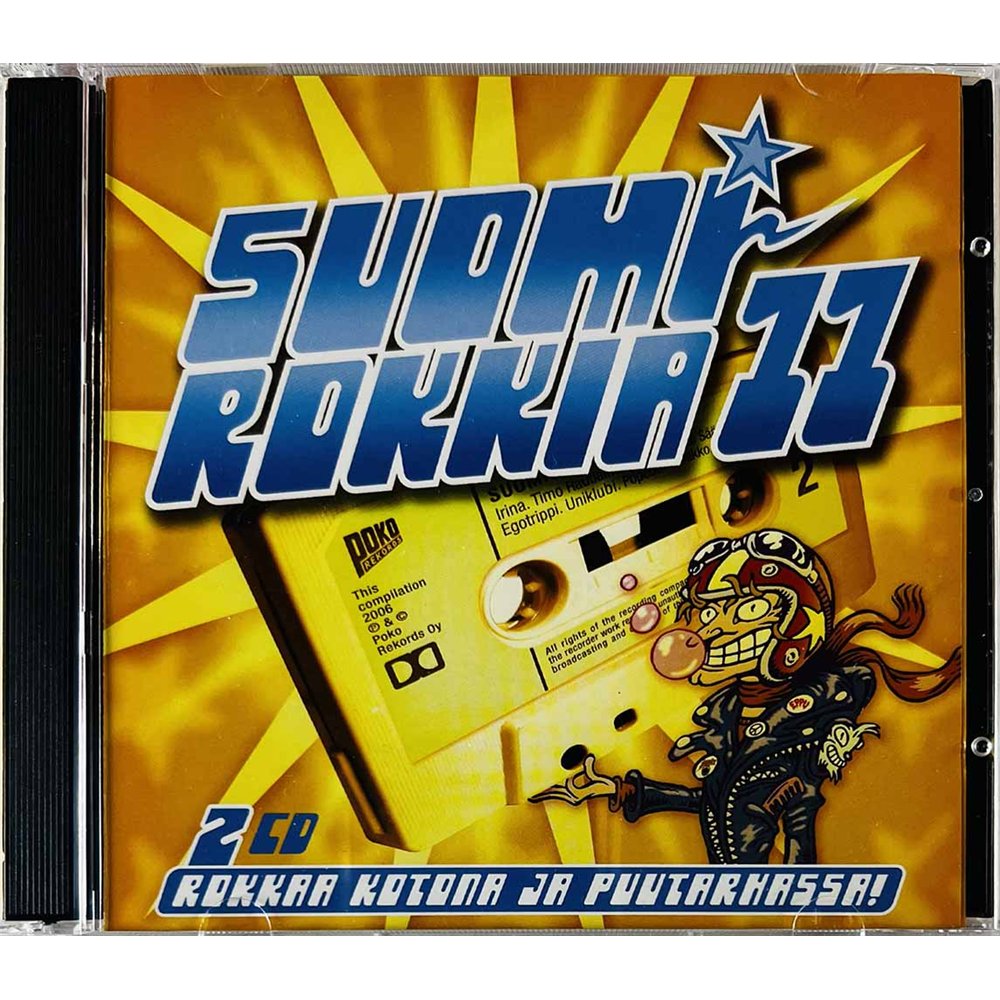 Wigwam, Sig, CMX, Ratsia,Tiktak 2006 POKOCD 325 Suomirokkia 11 2CD CD Begagnat