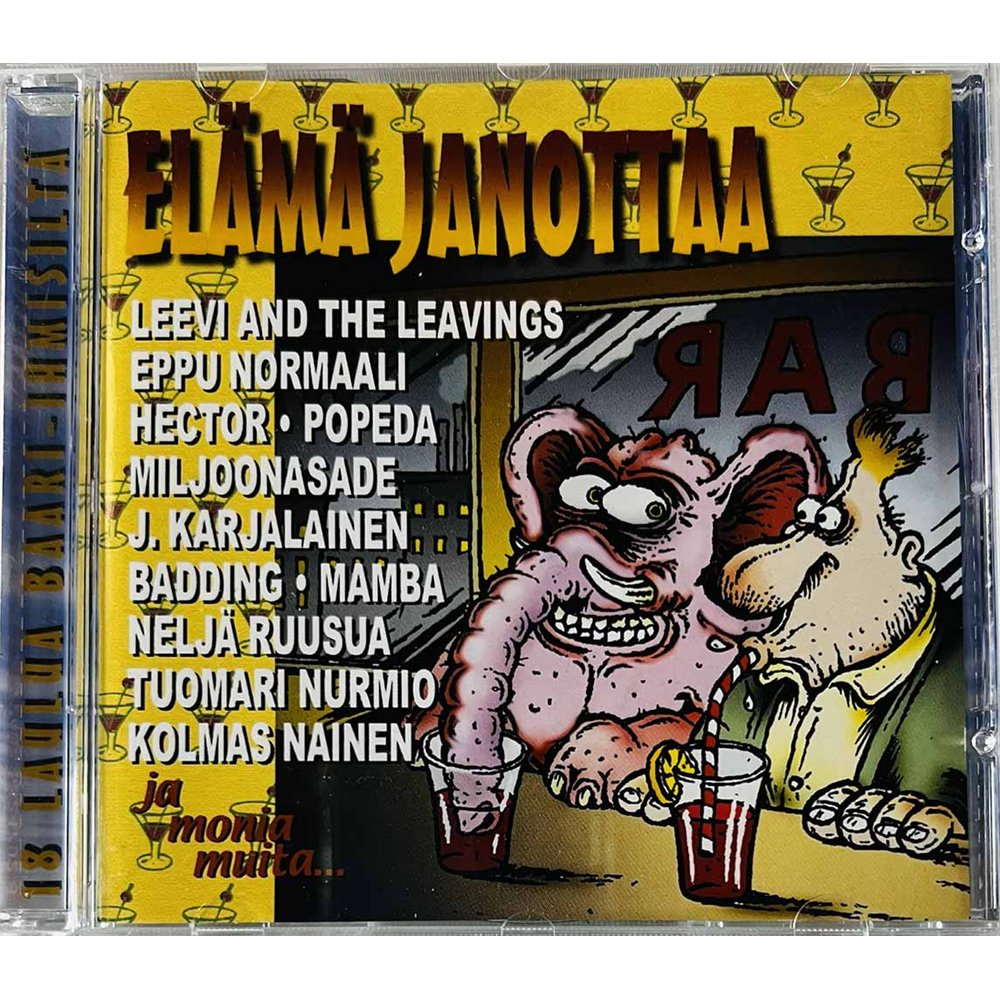 Eppupopedanormaali, Juice, Leevi, Badding 2001 7243 5324792 8 Elämä janottaa CD Begagnat