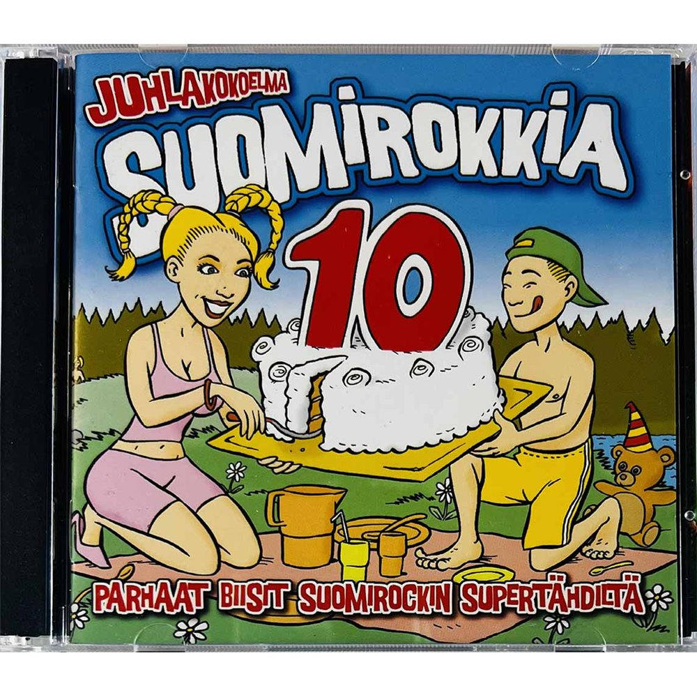 Peer Günt, Dingo, Hassisen Kone, Hurriganes 2005 POKOCD 297 Suomirokkia 10 2CD CD Begagnat