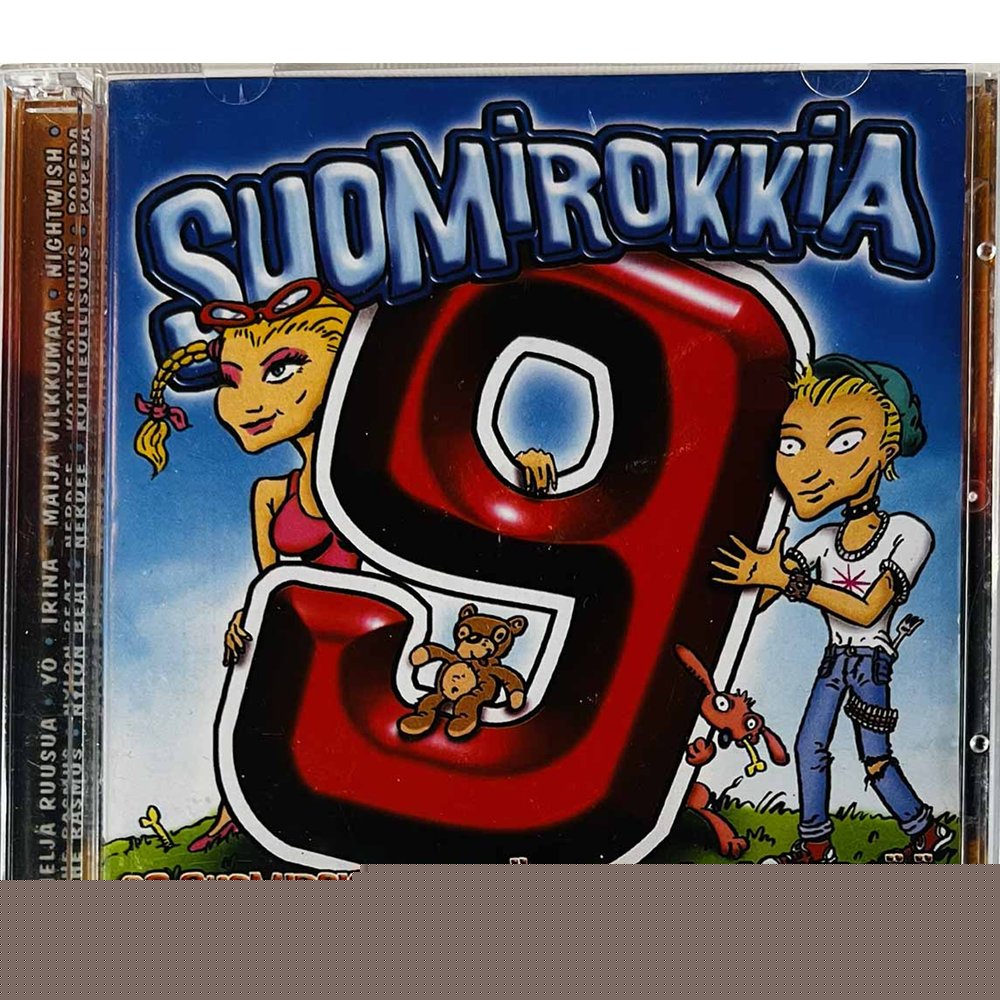 Nightwish, Hurriganes, Kotiteollisuus 2004 POKOCD 285 Suomirokkia 9 2CD CD Begagnat
