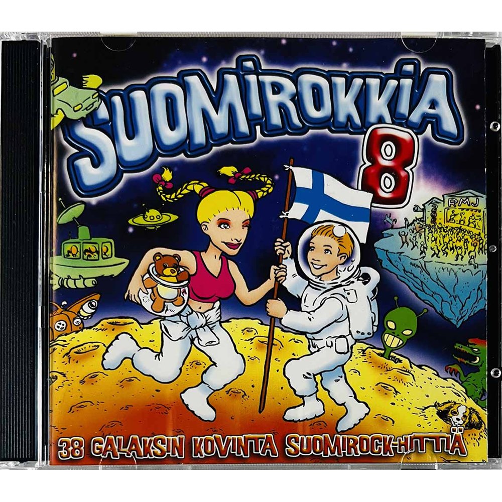 Pate Mustajärvi, Stratovarius, Kontra 2003 POKOCD 275 Suomirokkia 8 2CD CD Begagnat