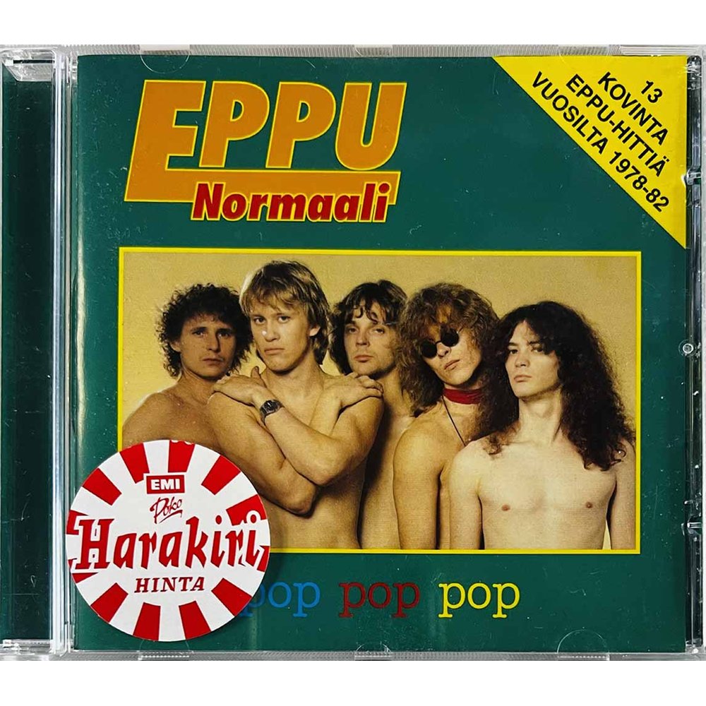 Eppu Normaali 1982 POKOCD 100 pop pop pop CD Begagnat