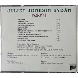 Juliet Jonesin Sydän 1992 POKOCD 81 Nauru CD Begagnat