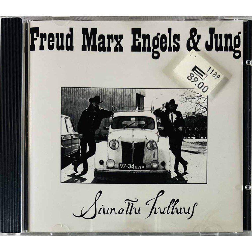 Freud Marx Engels & Jung 1987 MGMCD 2008 Siunattu Hulluus CD Begagnat