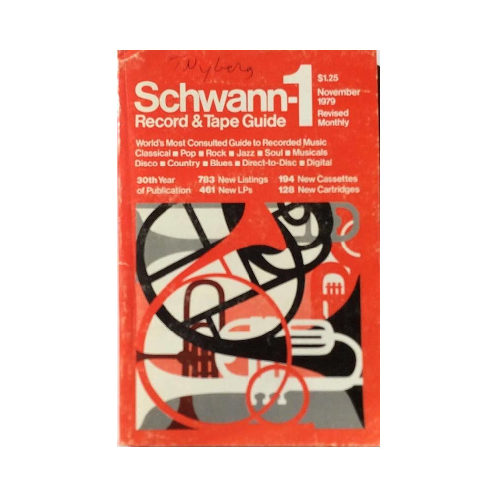 Schwann Record & Tape Guide : November 1979 - Used book