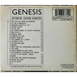 Genesis 1974 CGSCDX 1 The lamb lies down on Broadway 2CD CD Begagnat