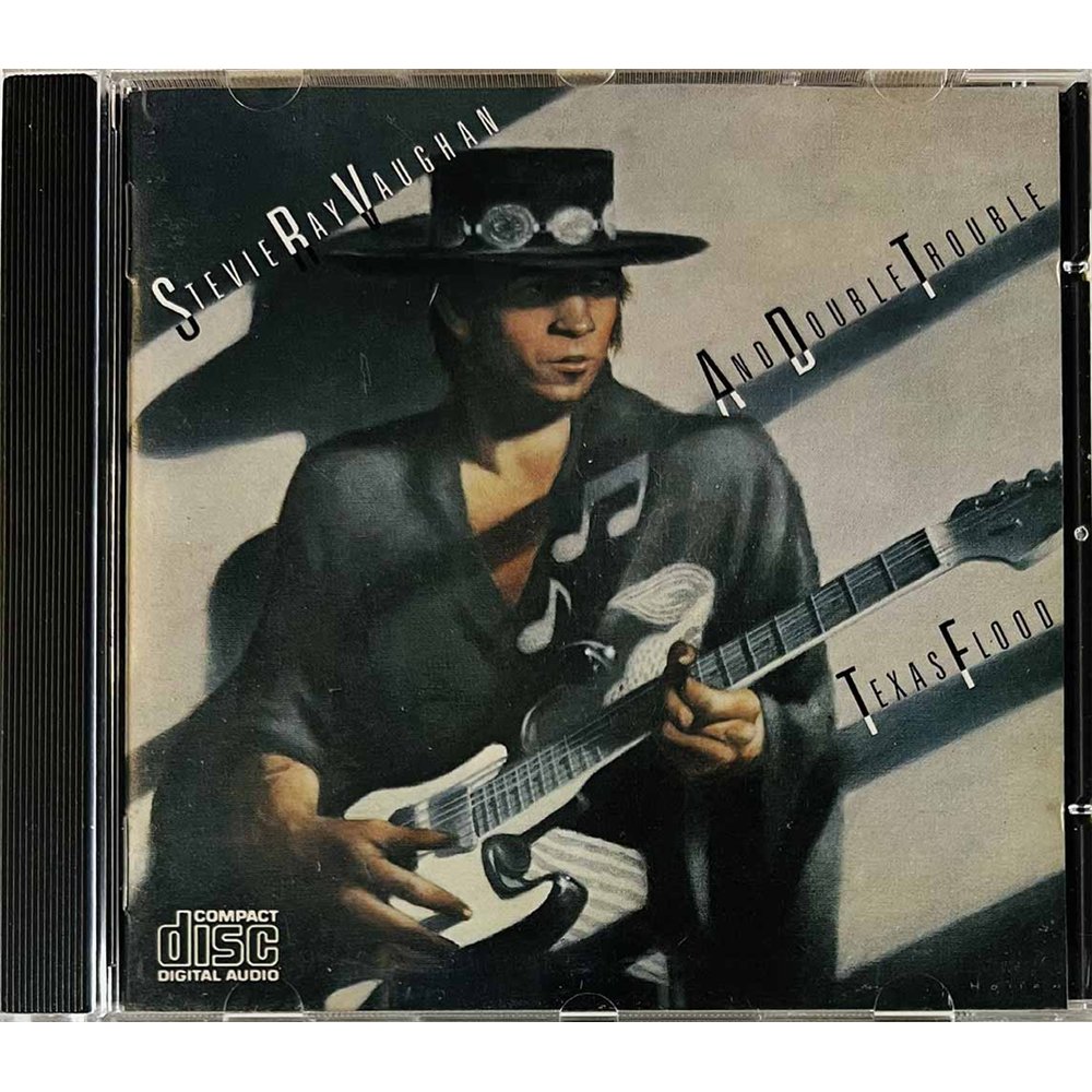 Stevie Ray Vaughan and Double Trouble 1983 EPC 460951 2 Texas Flood CD Begagnat