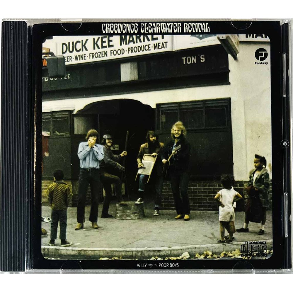 Creedence Clearwater Revival 1969 CDFE 504 Willy and the poor boys CD Begagnat