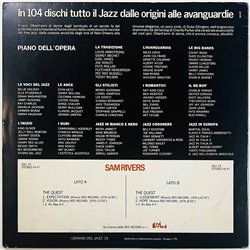 Rivers Sam 1976 GDJ 15 Sam Rivers  Begagnat LP