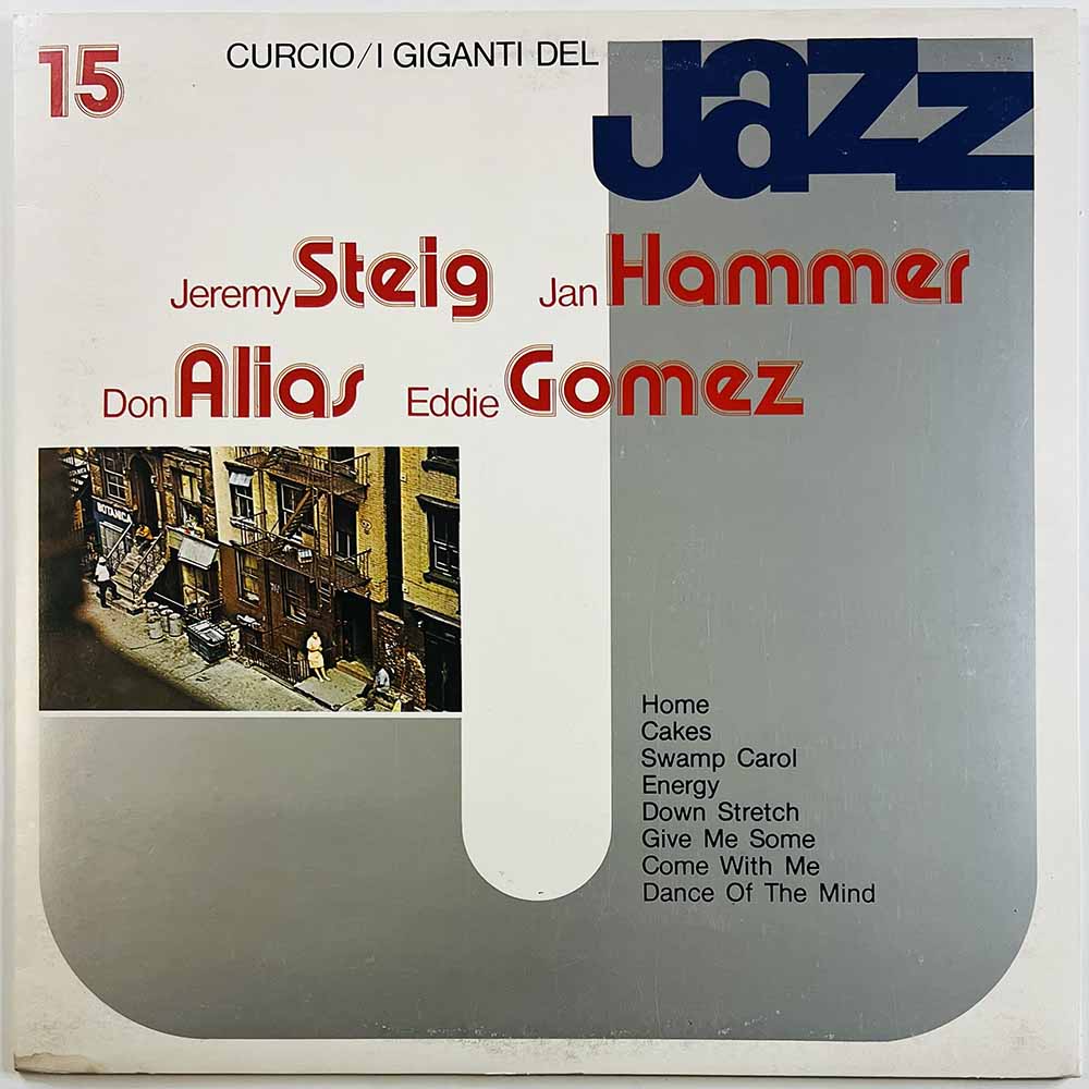 Jeremy Steig / Jan Hammer 1971/1980 GJ-15  I Giganti Del Jazz Vol. 15 Begagnat LP