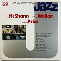 Jay McShann, T-Bone Walker, Sammy Price 1969/1981 GJ-59 I Giganti Del Jazz Vol. 59 Begagnat LP