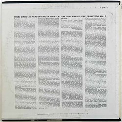 Davis Miles 1961 LE 10018 In Person friday night vol I Begagnat LP
