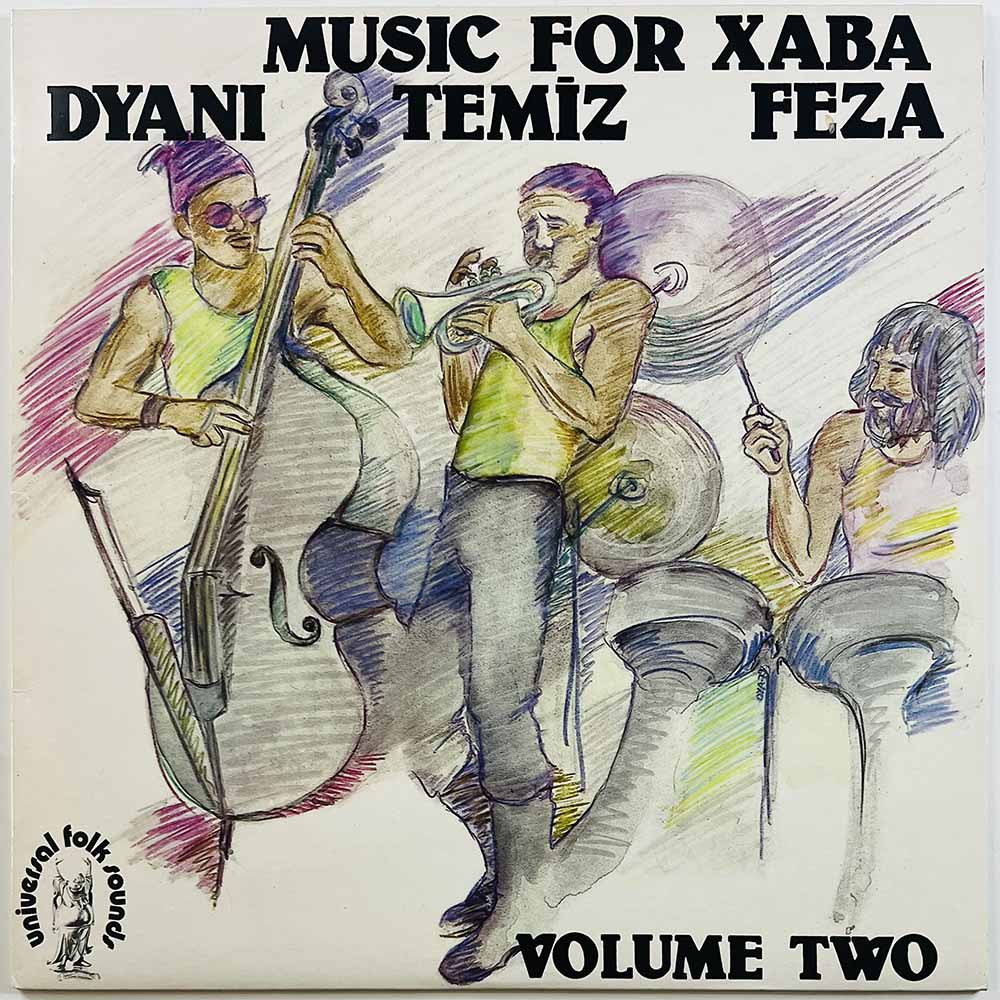 Dyani, Temiz, Feza 1980 SNTF-824 Music For Xaba Volume Two Begagnat LP