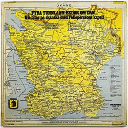 Pelleperssons Kapell 1977 OSLP 518 Fyra Tunnlann Bedor Om Dan... Begagnat LP