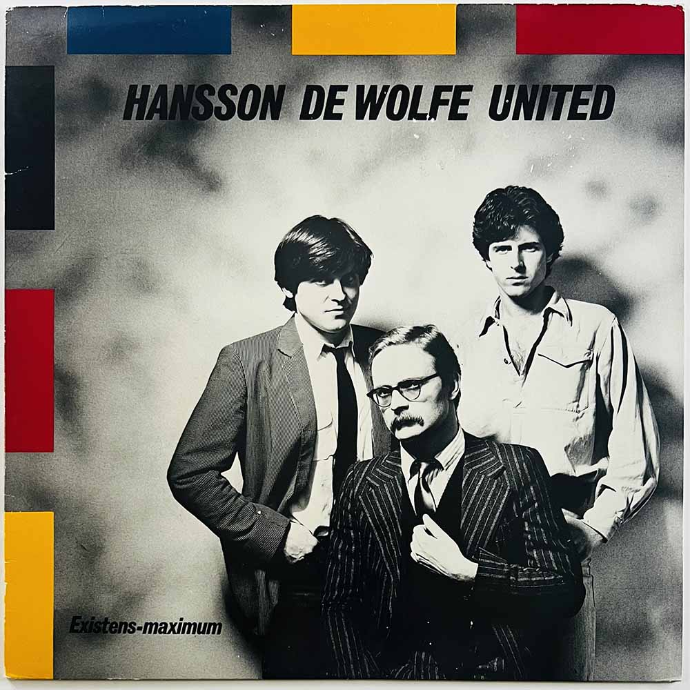 Hansson De Wolfe United 1981 BAS-013 Existens-Maximum Begagnat LP
