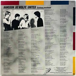 Hansson De Wolfe United 1981 BAS-013 Existens-Maximum Begagnat LP