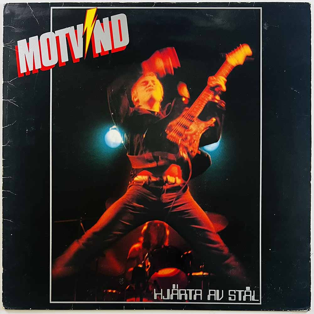 Motvind 1981 AFF 001 Hjärta Av Stål Begagnat LP