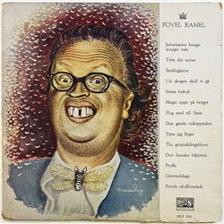 Ramel Povel 1958 SELP.1001 Povel Ramel Begagnat LP