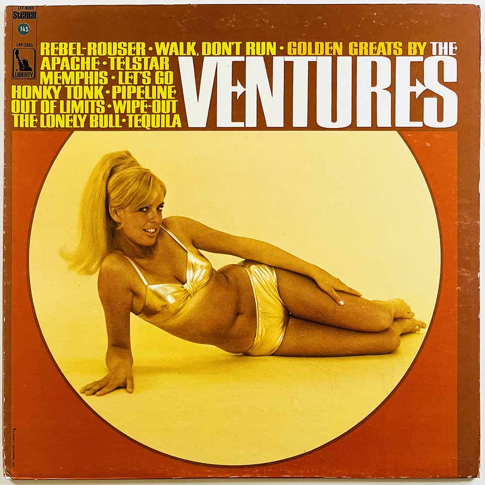 Ventures 1967 LST-8053 Golden greats by the Ventures Begagnat LP