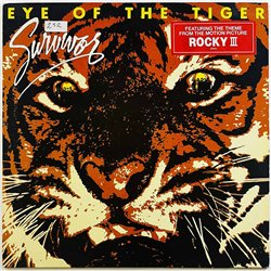 Survivor 1985 SCT CX 85845 Eue of the tiger Begagnat LP