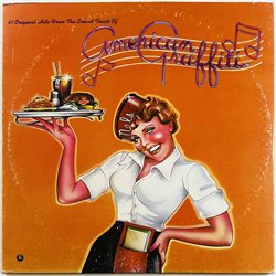 Crest, Diamonds, Tempos, Clovers 1973 MCA2-8001 American Graffiti 2LP Begagnat LP