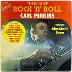 Perkins Carl 1972 EMB 31109 The king of Rock ’n’ Roll Begagnat LP
