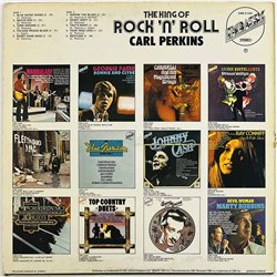 Perkins Carl 1972 EMB 31109 The king of Rock ’n’ Roll Begagnat LP