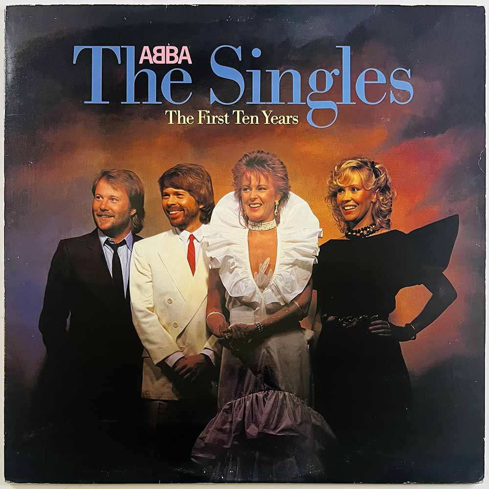 Abba 1982 POLMD 400-401 The Singles, the first ten years 2LP Begagnat LP