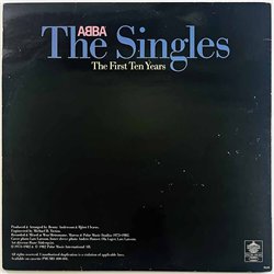 Abba 1982 POLMD 400-401 The Singles, the first ten years 2LP Begagnat LP