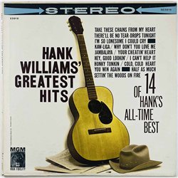 Williams Hank 1961 E3918 Hank Williams’ greatest hits Begagnat LP