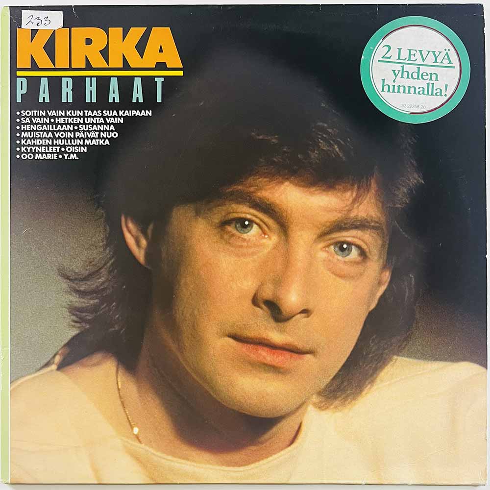 Kirka 1986 22258 Parhaat 2LP Begagnat LP