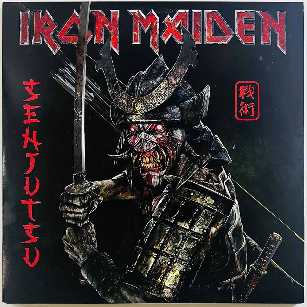 Iron Maiden 2021 0190295015916 Senjutsu 3LP Begagnat LP