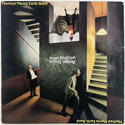 Manfred Mann's Earth Band 1979 BRON 516 Angel Station Begagnat LP
