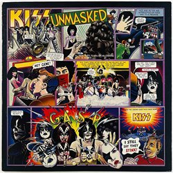Kiss 1980 NBLP 7225 Unmasked Begagnat LP