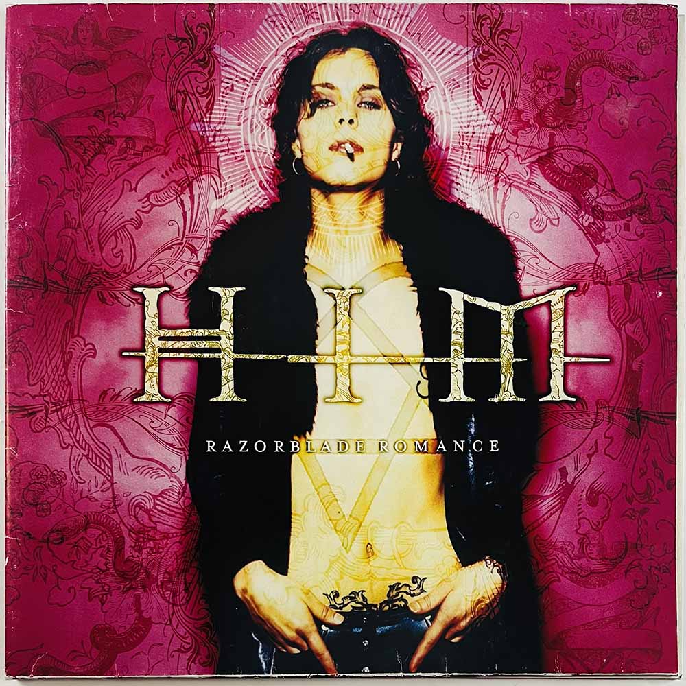 HIM 2000 74321 73221 1 Razorblade Romance, pink vinyl Begagnat LP
