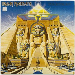 Iron Maiden 1984 1C 064 24 0200 1 Powerslave Begagnat LP