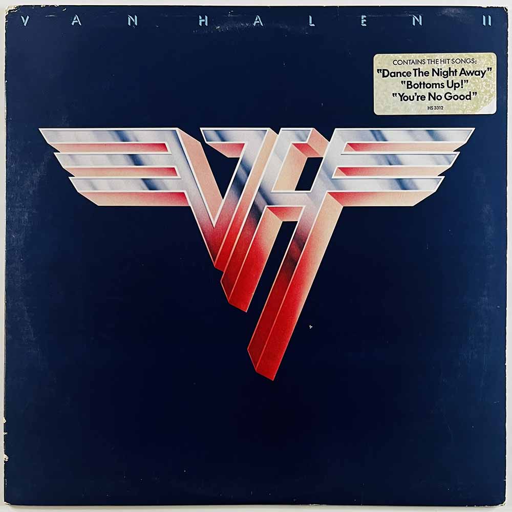 Van Halen 1979 HS 3312 Van Halen II Begagnat LP