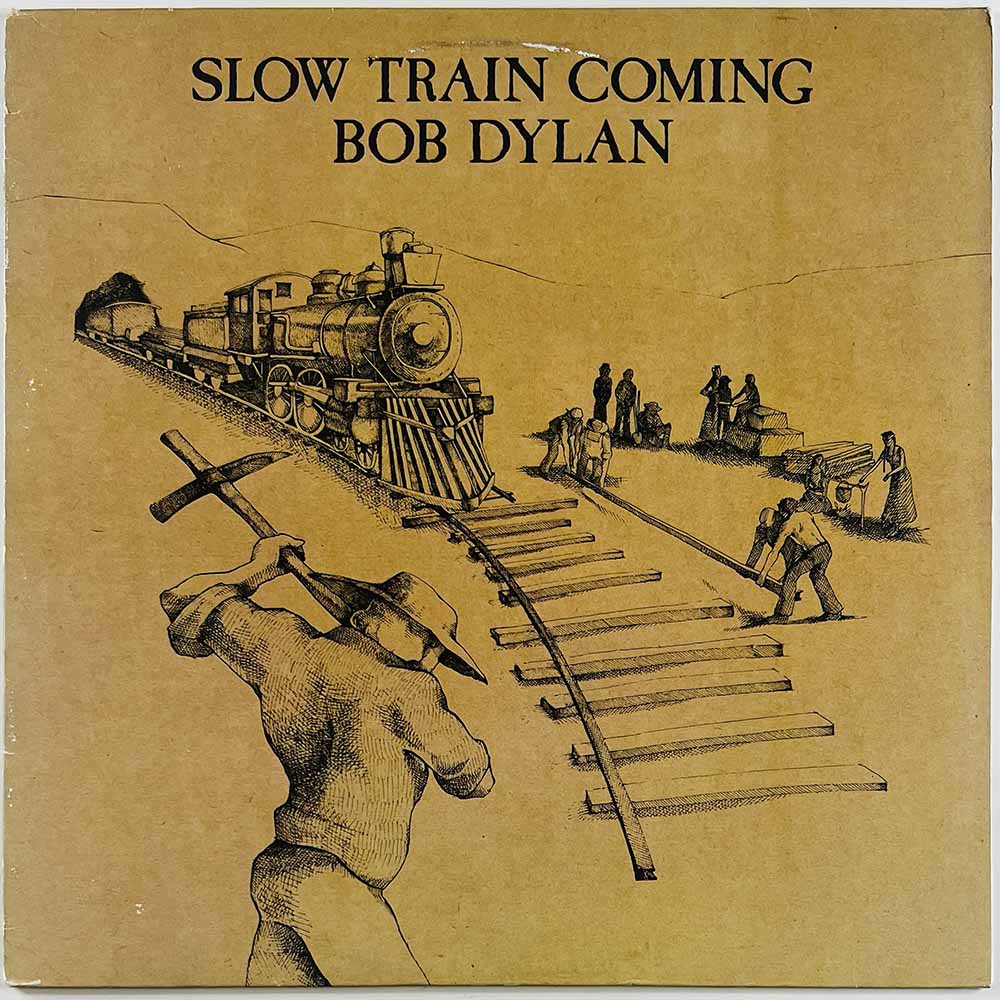 Dylan Bob 1979 CBS 86095 Slow train coming Begagnat LP