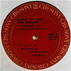 Springsteen Bruce 1975 LP-1194 Born to run Begagnat LP
