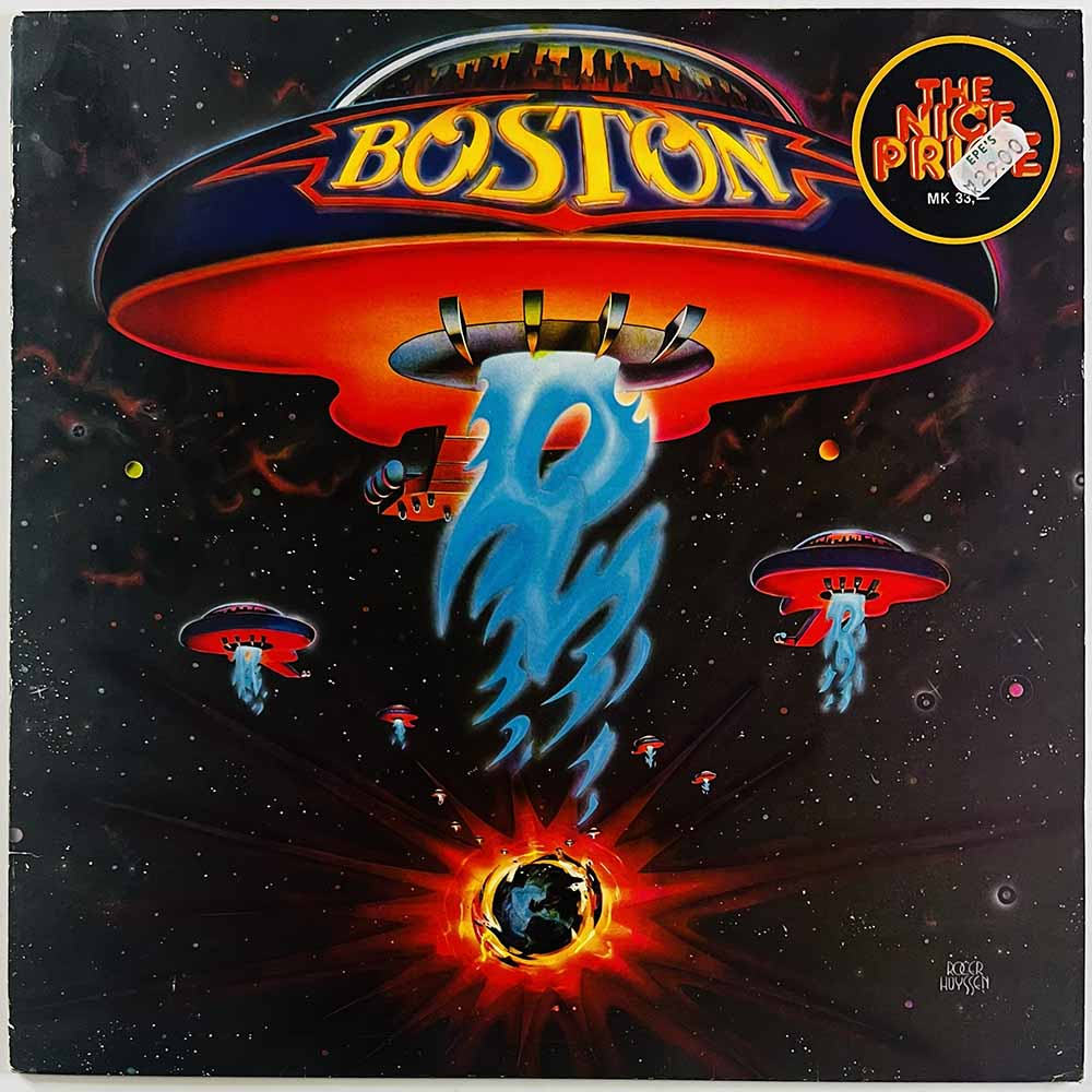 Boston 1976 EPC 81611 Boston Begagnat LP